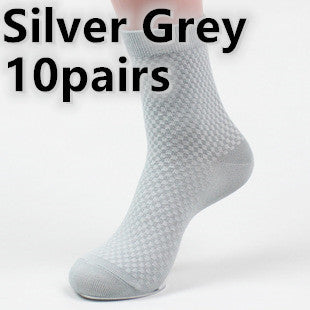 Men’s Bamboo Business Socks – Breathable & Soft (5 or 10 Pairs) - 3KDyn